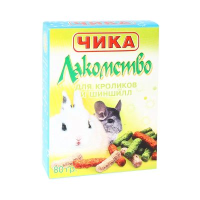 Лот: 10400962. Фото: 1. Лакомство чика для кроликов и... Корма