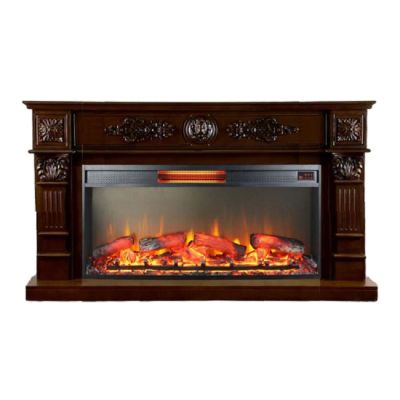 Лот: 25271578. Фото: 1. Электрокамин Inter Flame Леонардо... Камины, печи-камины