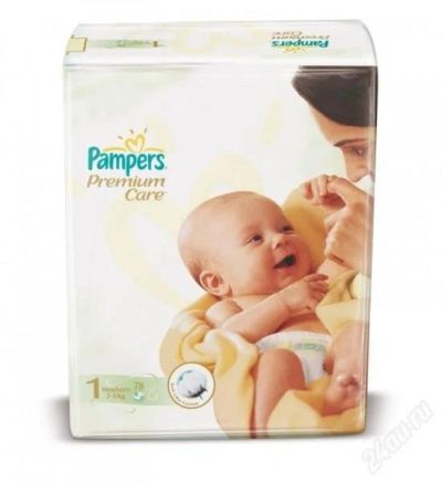Лот: 2212702. Фото: 1. Подгузники детские PAMPERS Premium... Детская гигиена