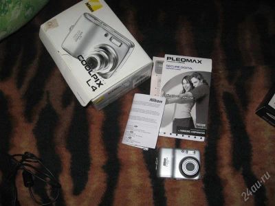 Лот: 860635. Фото: 1. Nikon Coolpix L4. Цифровые компактные