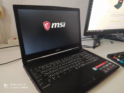 Лот: 17255551. Фото: 1. Игровой ноутбук MSI GP63 8RE Leopard. Ноутбуки