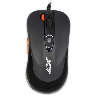 Лот: 9273483. Фото: 1. Мышь проводная A4Tech X-705K Black... Клавиатуры и мыши
