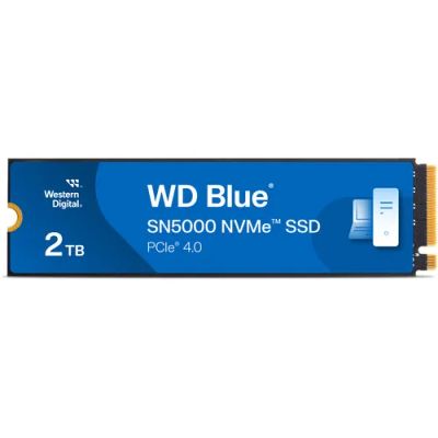 Лот: 25628356. Фото: 1. SSD диск WD 2TB Blue SN5000 PCIe... Жёсткие диски (HDD)