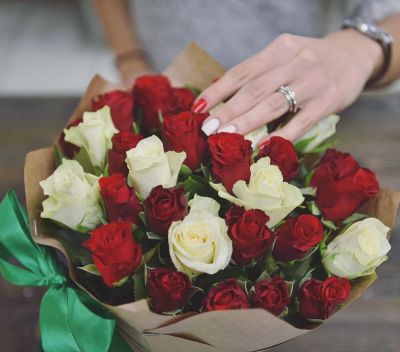 Лот: 7262482. Фото: 1. Сборный букет. Цветы на Щорса... Свежие цветы