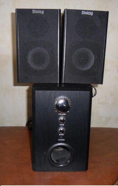 Лот: 5207312. Фото: 1. Компьютерные колонки Dialog W3000... Акустические системы
