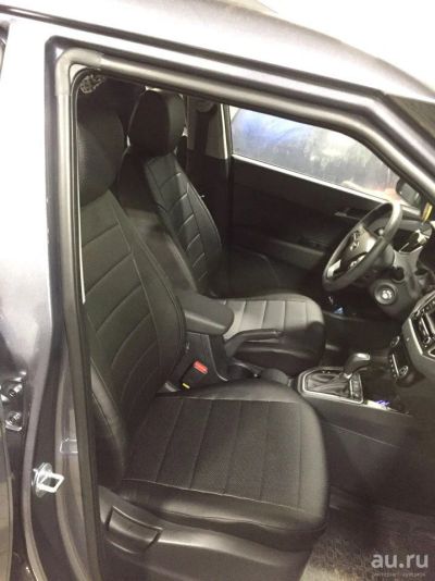Лот: 11350711. Фото: 1. Creta Hyundai авточехлы из эко-кожи... Чехлы, коврики, оплетки руля