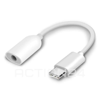 Лот: 20858590. Фото: 1. Адаптер с USB-C на Jack 3.5 Xiaomi... Дата-кабели, переходники