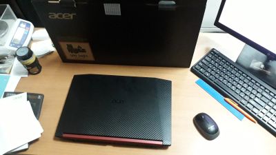 Лот: 14466842. Фото: 1. Ноутбук Acer Nitro 5 AN515-52-56Z7. Ноутбуки