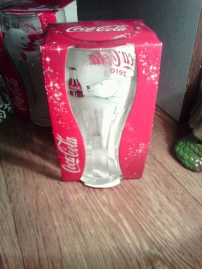 Лот: 10384185. Фото: 1. бокал стакан Coca-Cola зимняя... Кружки, стаканы, бокалы