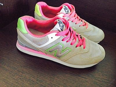 Лот: 5747137. Фото: 1. Кроссовки new balance 38p. Кеды, кроссовки, слипоны