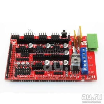 Лот: 23019905. Фото: 1. 3D-принтер Reprap Ramps 1.4 плата... Электродвигатели, микромоторы
