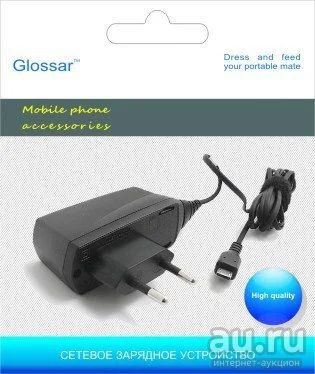 Лот: 9163544. Фото: 1. СЗУ Glossar Samsung micro USB... Зарядные устройства, блоки питания, адаптеры сетевые для смартфонов