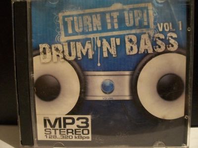Лот: 9431714. Фото: 1. Turn it up: Drum & Bass, MP3. Аудиозаписи
