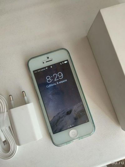Лот: 13516869. Фото: 1. iphone 5 16гб белый. Смартфоны