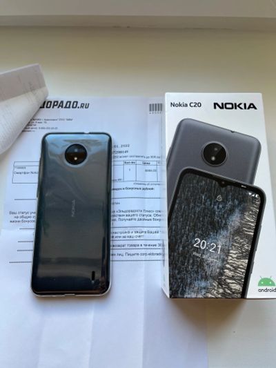 Лот: 18911923. Фото: 1. Смартфон Nokia C20. Смартфоны