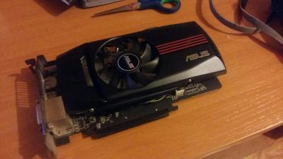 Лот: 11463083. Фото: 1. ASUS AMD HD7770 1Gb видеокарта. Видеокарты