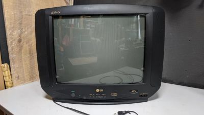 Лот: 25730173. Фото: 1. Ламповый телевизор LG CF-21D30... Телевизоры