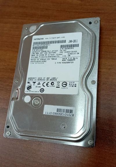 Лот: 20588618. Фото: 1. Жесткий диск HDD Hitachi 250Gb... Жёсткие диски (HDD)