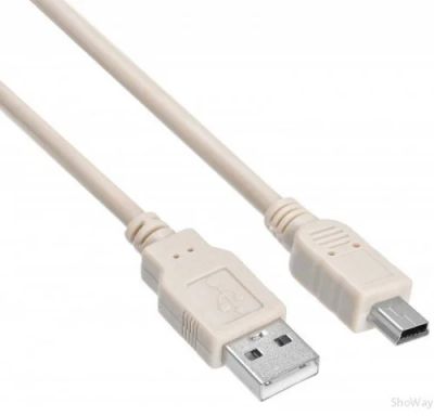 Лот: 17986471. Фото: 1. Кабель USB - miniUSB с фильтром... Дата-кабели, переходники