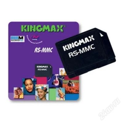 Лот: 1775688. Фото: 1. rs-mms kingmax 256 mb. Карты памяти