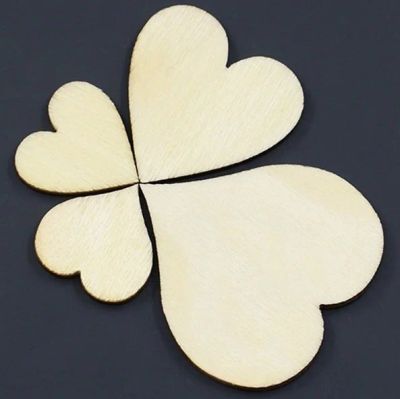 Лот: 9624145. Фото: 1. Чипборд Сердце 30*30мм. Скрапбукинг... Скрапбукинг