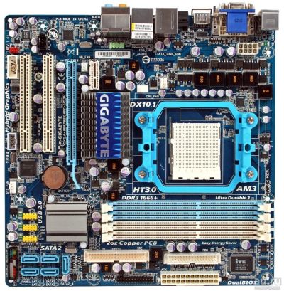 Лот: 9168874. Фото: 1. Gigabyte ga-ma785gmt-ud2h. Материнские платы