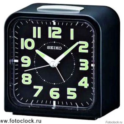 Лот: 21239470. Фото: 1. Кварцевый будильник Seiko QHK025K... Часы настенные, настольные