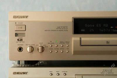 Лот: 1790873. Фото: 1. Топовая минидисковая дека Sony... CD-проигрыватели и чейнджеры