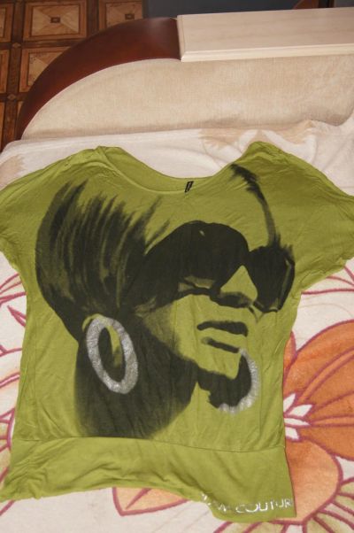 Лот: 7967481. Фото: 1. Футболка зеленая. Футболки, топы и майки