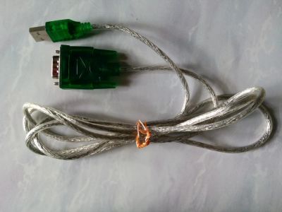 Лот: 5246417. Фото: 1. Переходник USB A - RS232 M/M... Шлейфы, кабели, переходники