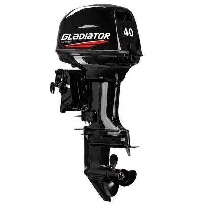 Лот: 25364769. Фото: 1. 2х-тактный лодочный мотор GLADIATOR... Лодочные моторы
