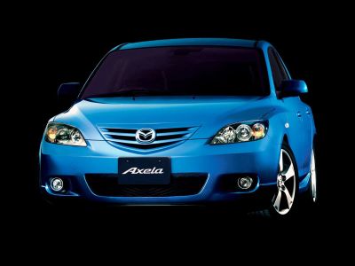 Лот: 11449395. Фото: 1. Задний бампер Mazda Axela Mазда... Кузов