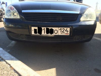 Лот: 8168249. Фото: 1. Бампер Приора1, цвет космос (акция... Кузов