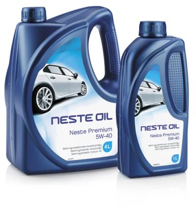 Лот: 3493507. Фото: 1. Масло моторное "Neste" 5w40 Premium... Масла, жидкости