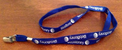 Лот: 4640200. Фото: 1. Шнурок для пропуска WebMoney. Другое (канцелярские и офисные товары)