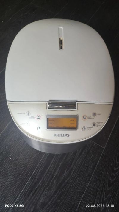 Лот: 25632614. Фото: 1. Мультиварка Phillips HD3077/40. Кухонная