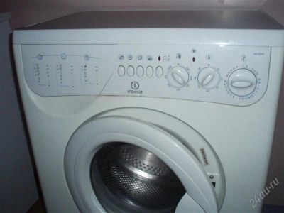 Лот: 1553873. Фото: 1. Стиральная машина Indesit WS 105TX... Стиральные машины