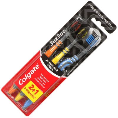 Лот: 25133568. Фото: 1. Зубная щетка Colgate, Зигзаг... Уход за полостью рта