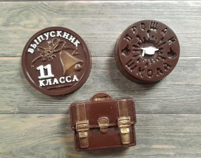Лот: 25374807. Фото: 1. Шоколадные подарки, медали на... Другое (кондитерские изделия, конфеты)