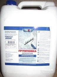 Лот: 1030548. Фото: 1. Грунтовка ТЕКС пропиточная 10л. Клеи, герметики, пена монтажная, клейкие ленты