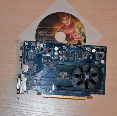 Лот: 4169776. Фото: 1. Radeon sapphire hd 5550. Видеокарты