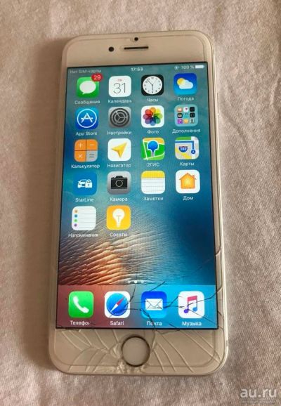 Лот: 10036957. Фото: 1. Apple IPhone 6 (16Gb). Смартфоны