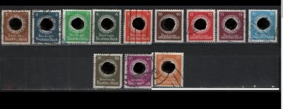 Лот: 22155640. Фото: 1. Германия 1934 год. 3 Рейх. Свастика... Марки