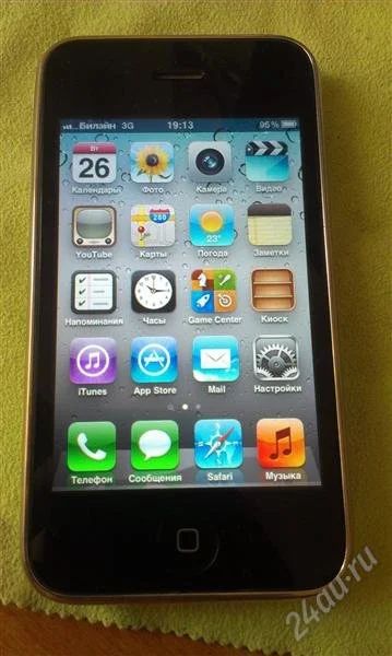 Лот: 1910291. Фото: 1. Продан! Aplle iPhone 3Gs 16Gb... Смартфоны