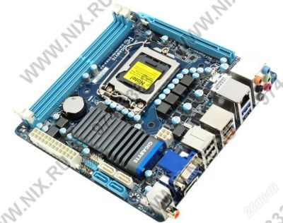 Лот: 1682097. Фото: 1. Платформа для HTPC (Gigabyte GA-H67N-USB3-B3... Материнские платы