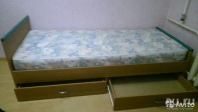 Лот: 9050682. Фото: 1. Кровать + матрац. Кровати