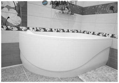 Лот: 5503793. Фото: 1. Ванна акриловая Aquanet 150х90... Ванны и комплектующие