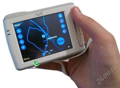 Лот: 96442. Фото: 1. GPS-навигатор Mitac Mio DigiWalker... GPS-навигаторы
