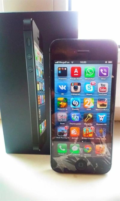Лот: 3089242. Фото: 1. Iphone 5. Смартфоны