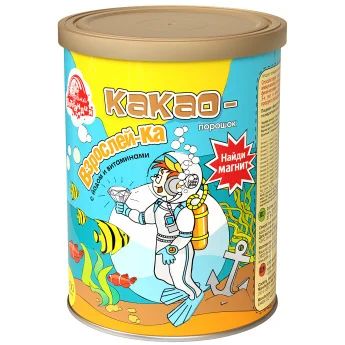Лот: 4913697. Фото: 1. Какао «Взрослейка» с йодом (400гр... Чай, кофе, какао